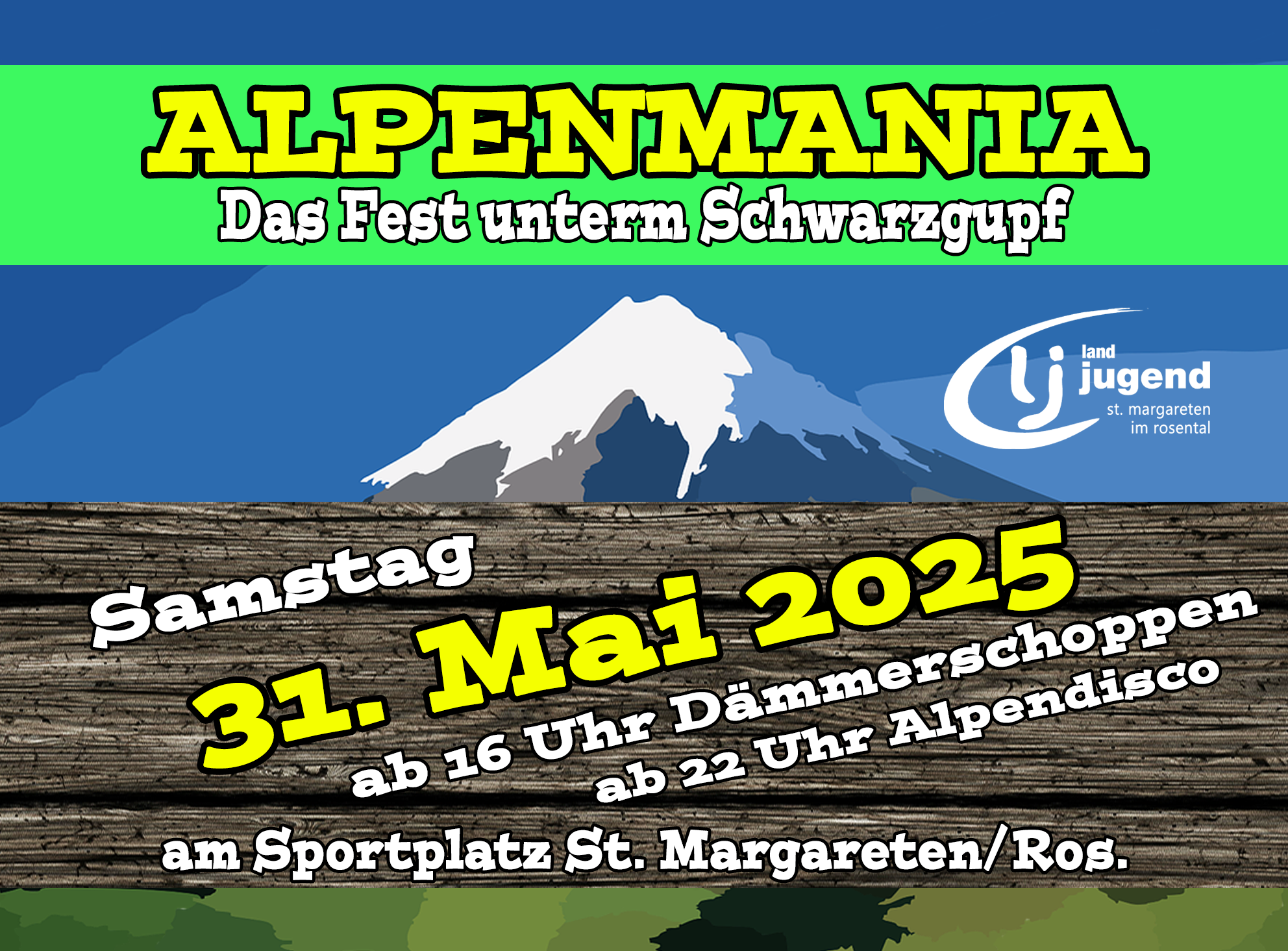 St. Margareten: Alpenmania - Dämmerschoppen - Alpendisco