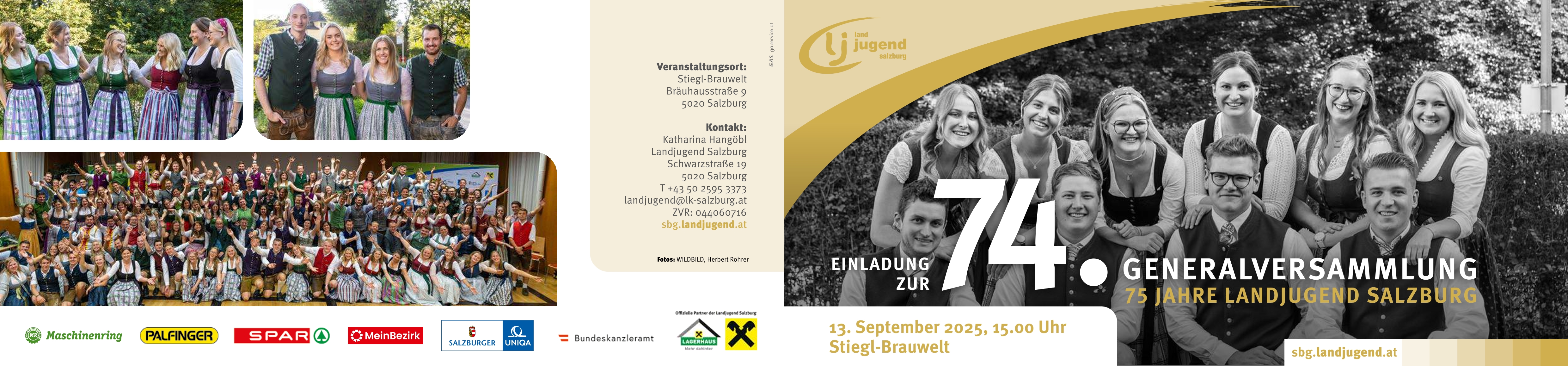 Generalversammlung & 75 Jahre Jubiläum der Landjugend Salzburg