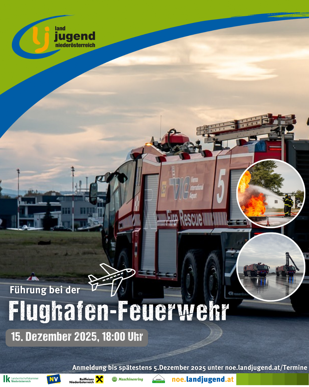 AUSGEBUCHT-Führung Flughafen Feuerwehr (Zweiter Termin folgt!)