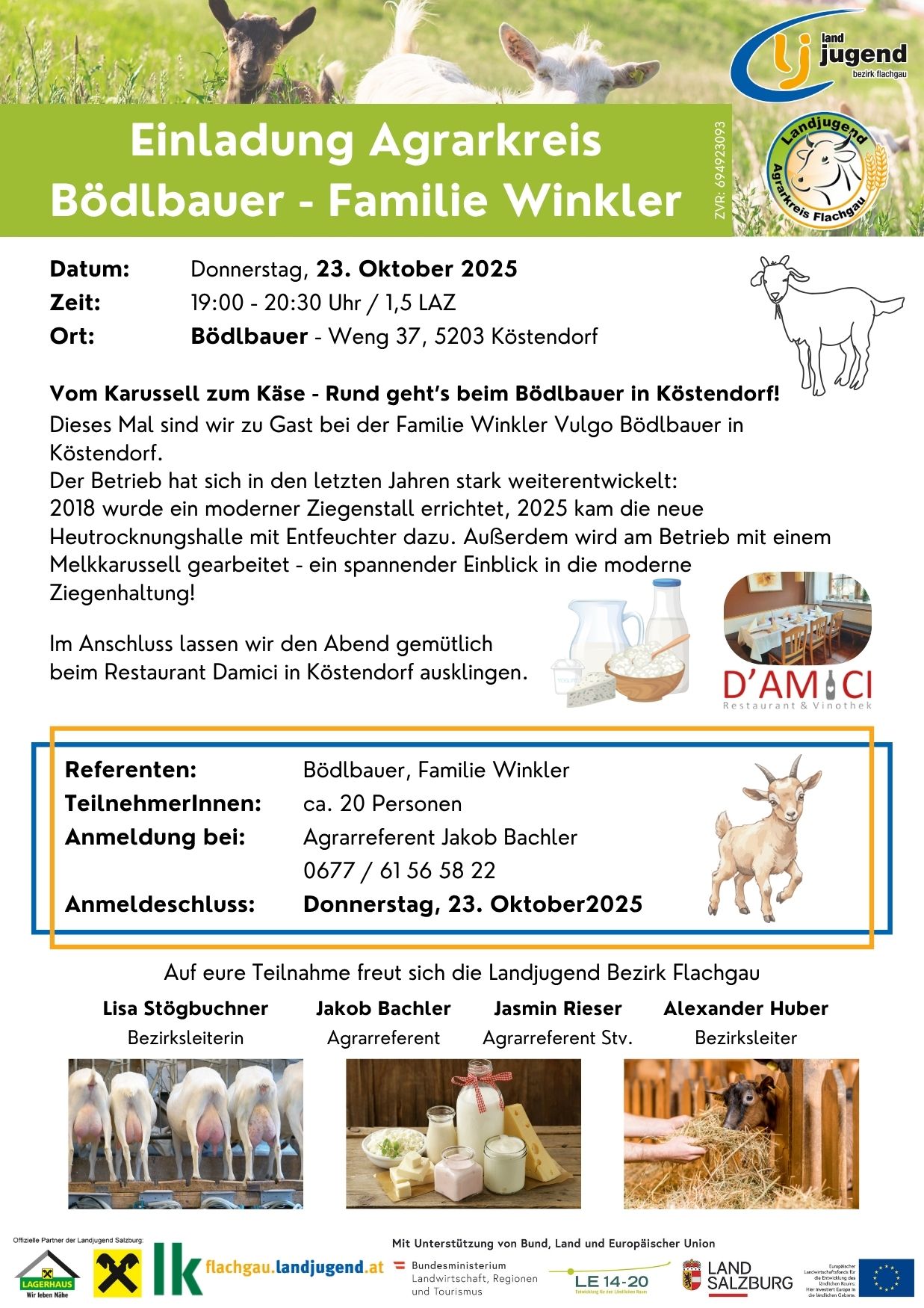 Agrarkurs: Milchverarbeitung (FLG)