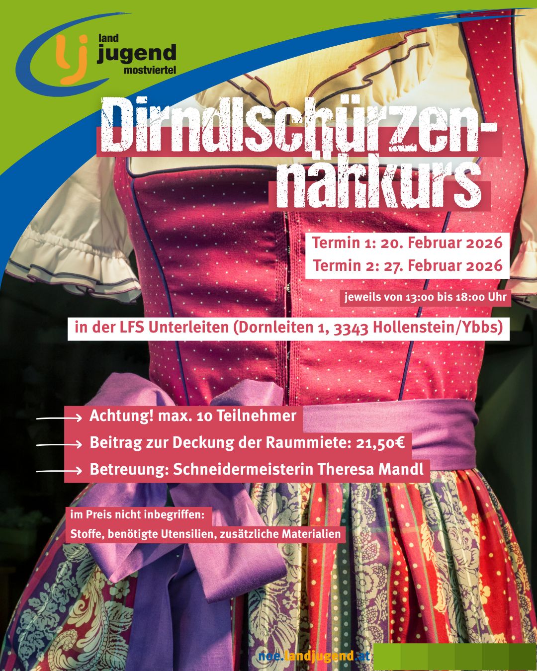 Dirndlschürzennähkurs