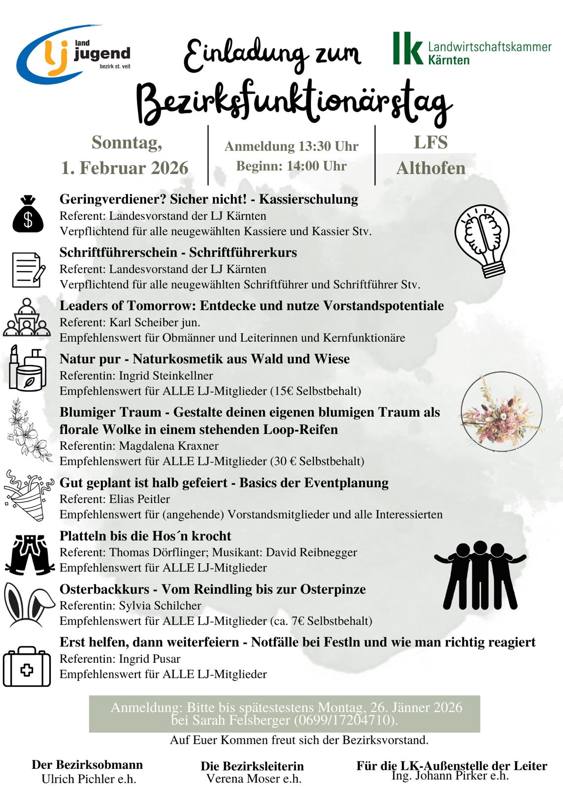 St. Veit: Bezirksfunktionärstag