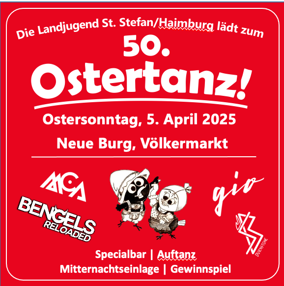 St. Stefan/Haimburg: 50. Ostertanz
