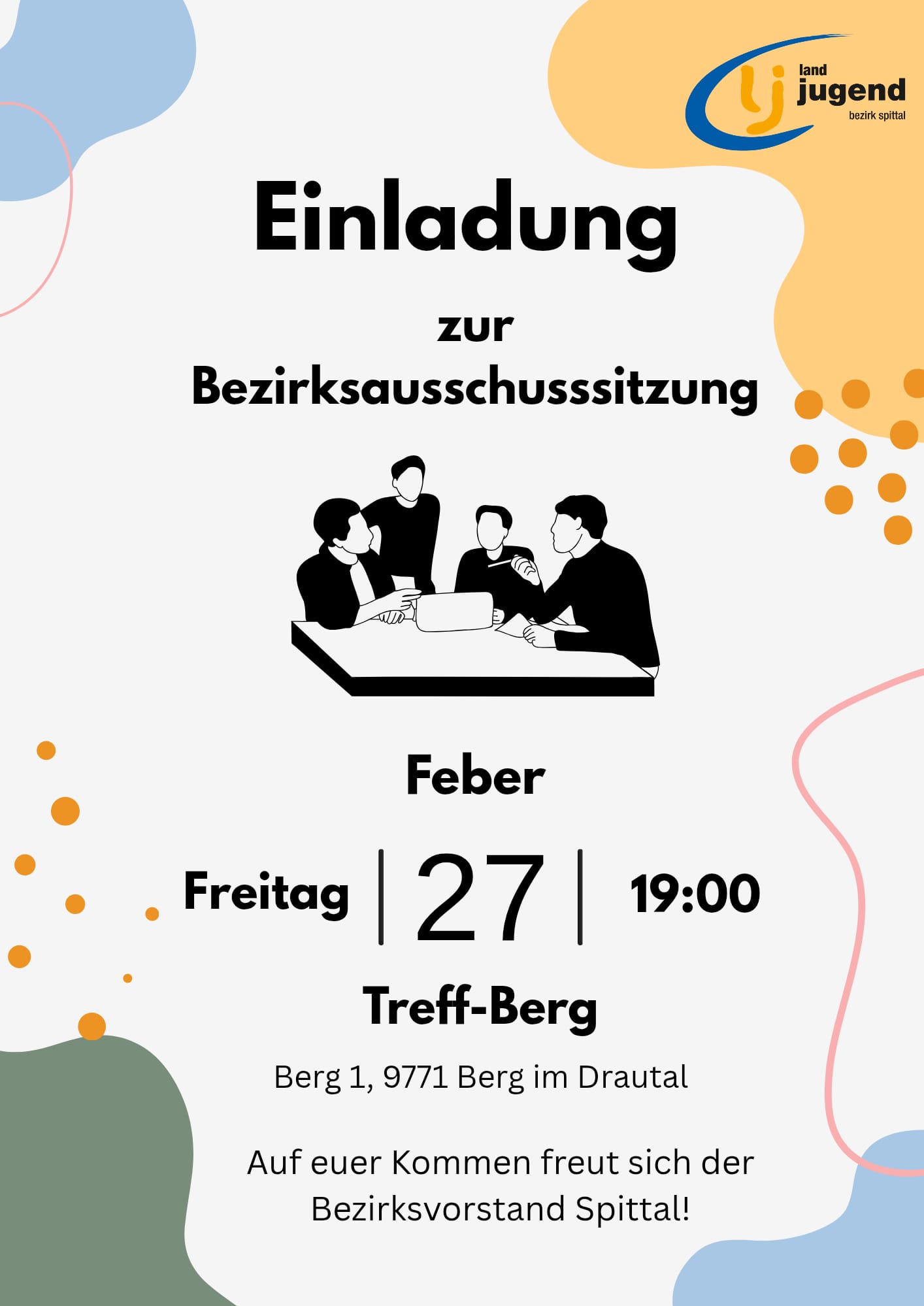 Spittal: Bezirksausschusssitzung