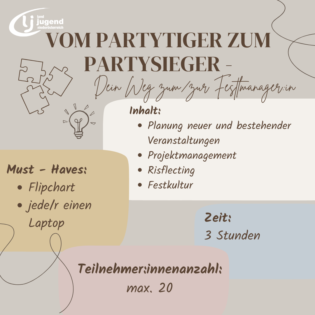 Vom Partytiger zum Partysieger im Bezirk Waidhofen/Ybbs