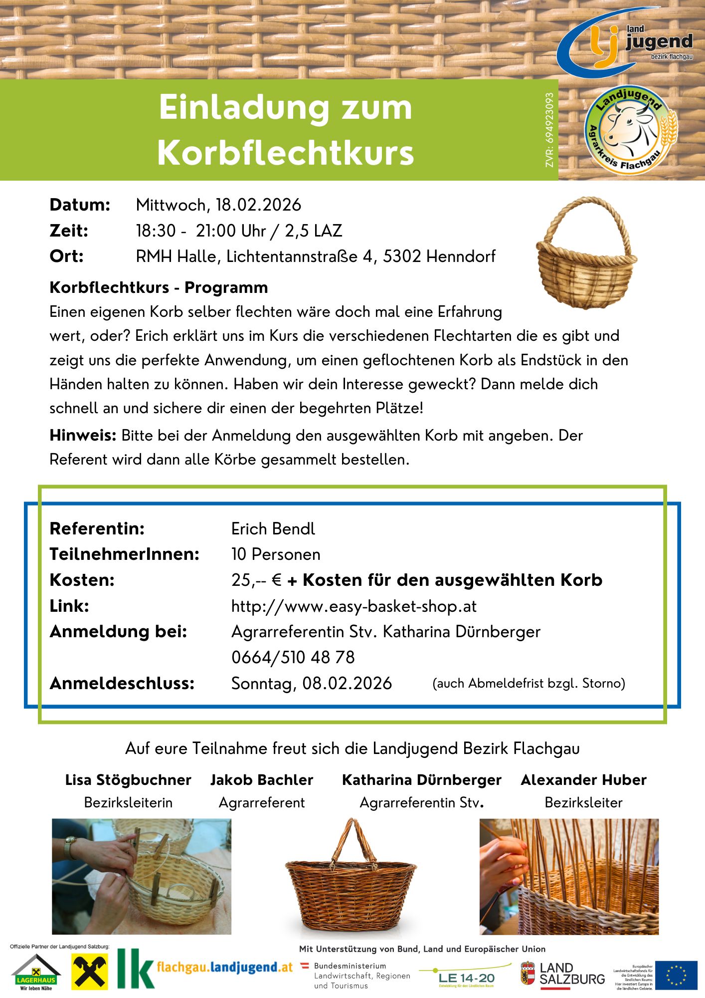 Seminar: Korbflechtkurs (FLG)