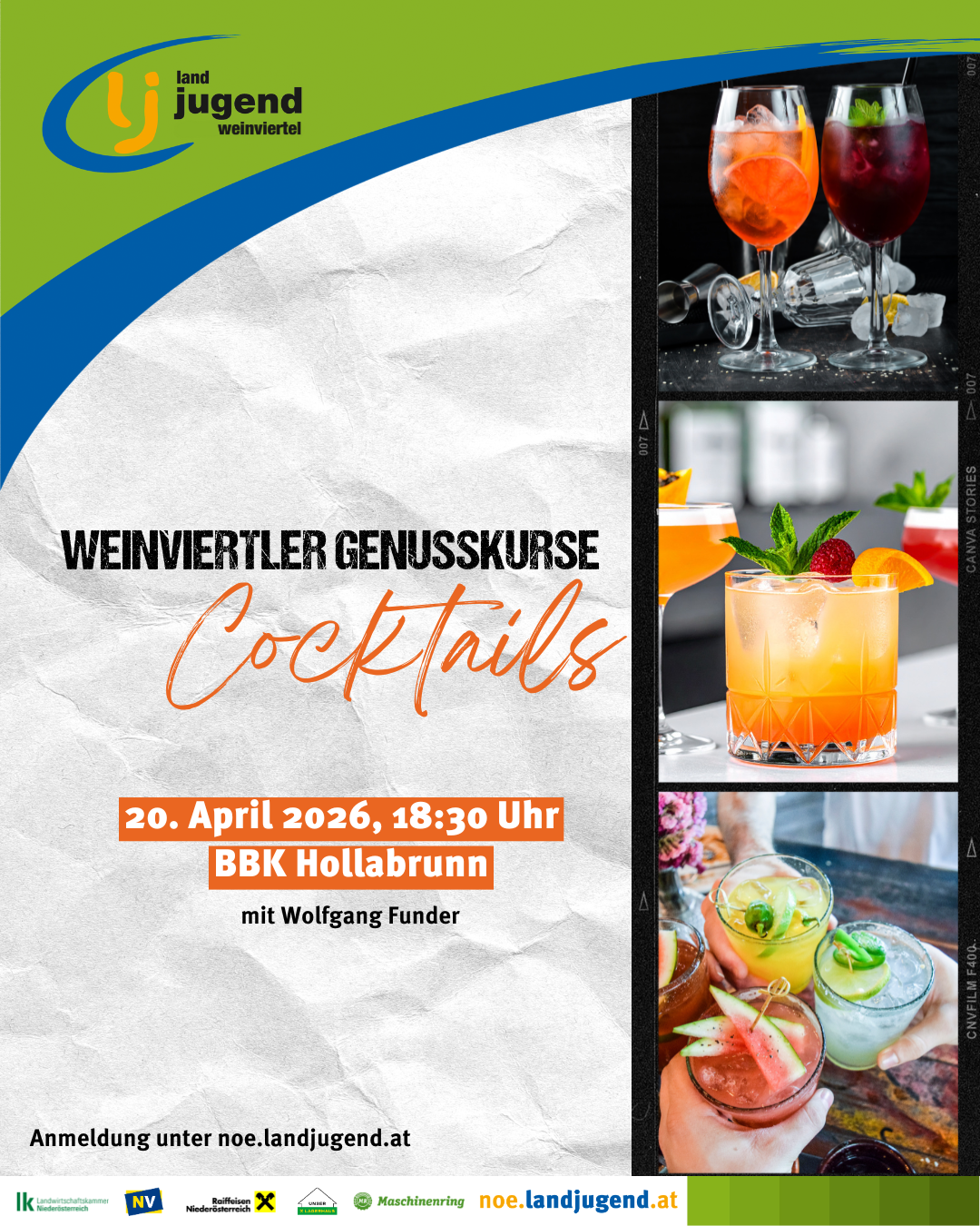 Cocktailkurs im Weinviertel