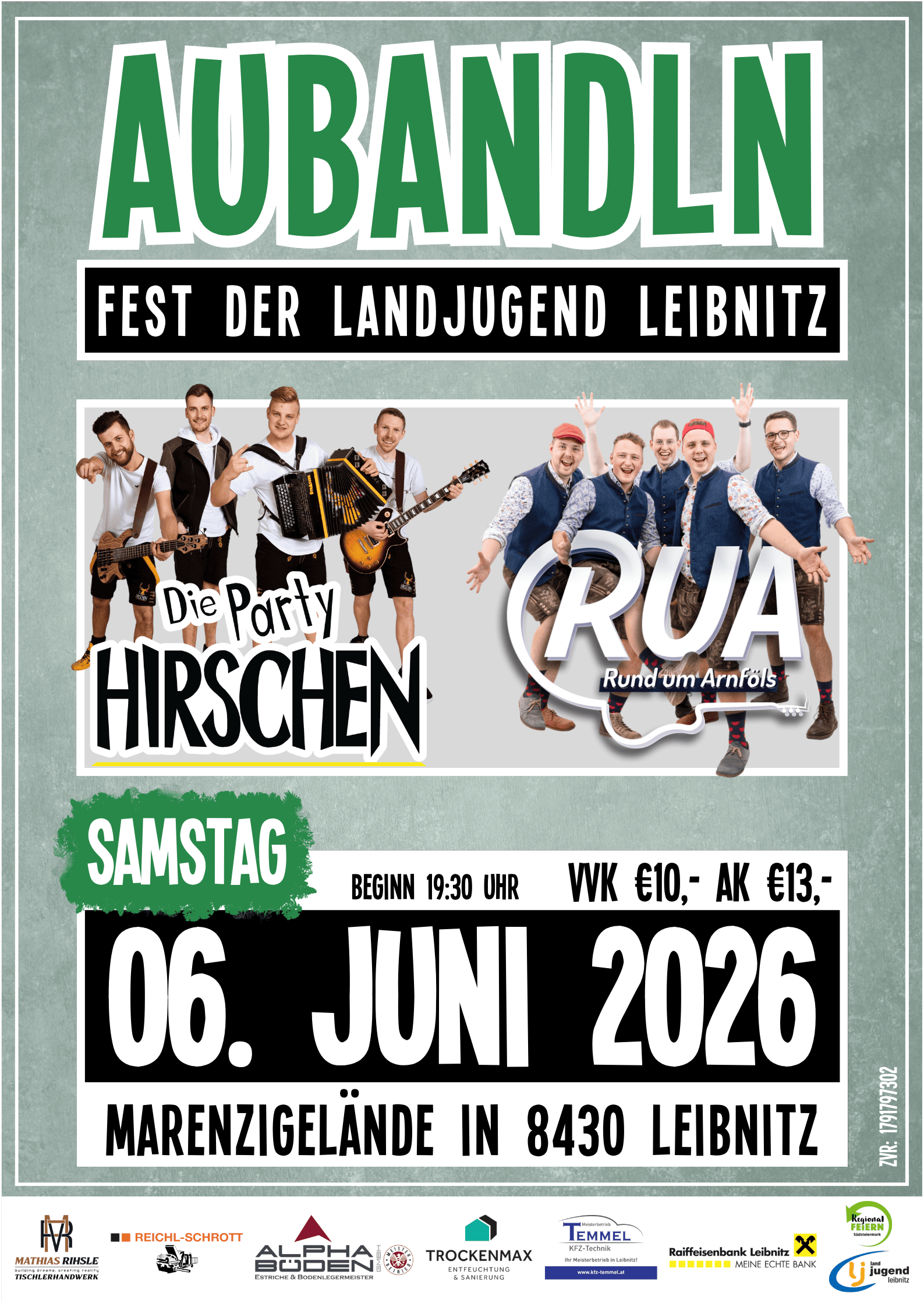 Aubandln der LJ Leibnitz