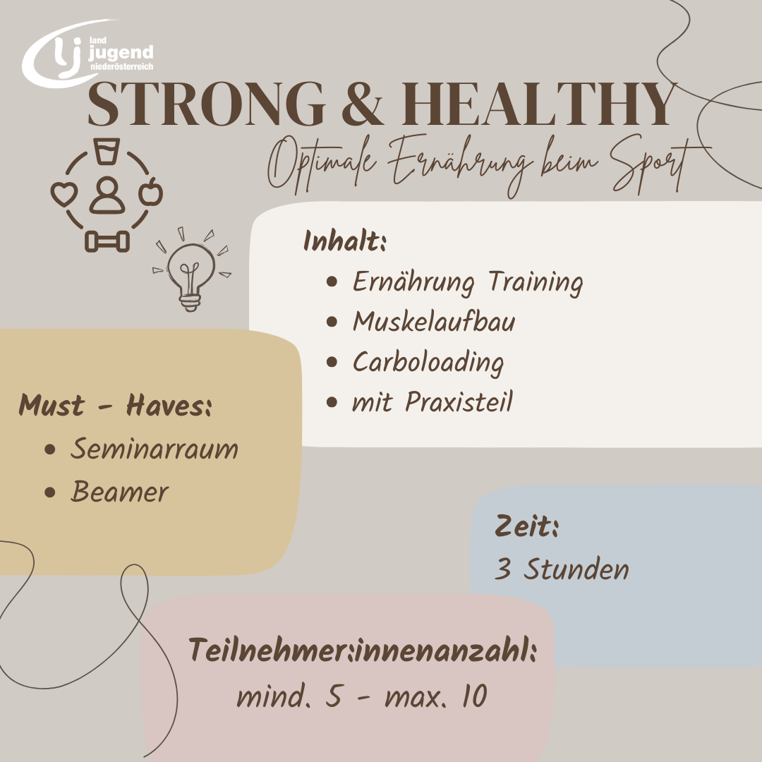 Strong and Healthy im Bezirk Scheibbs