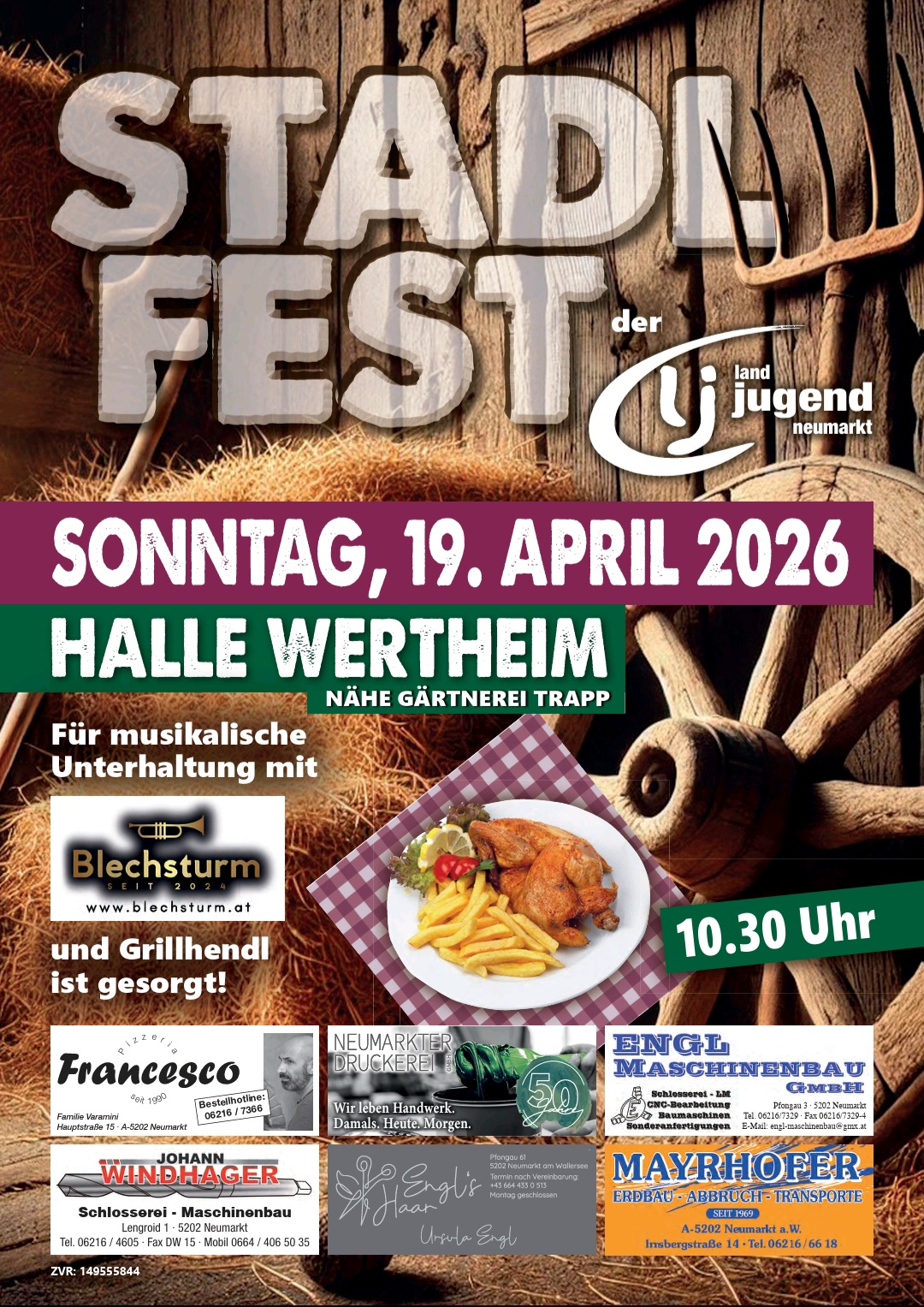 Stadlfest Landjugend Neumarkt am Wallersee