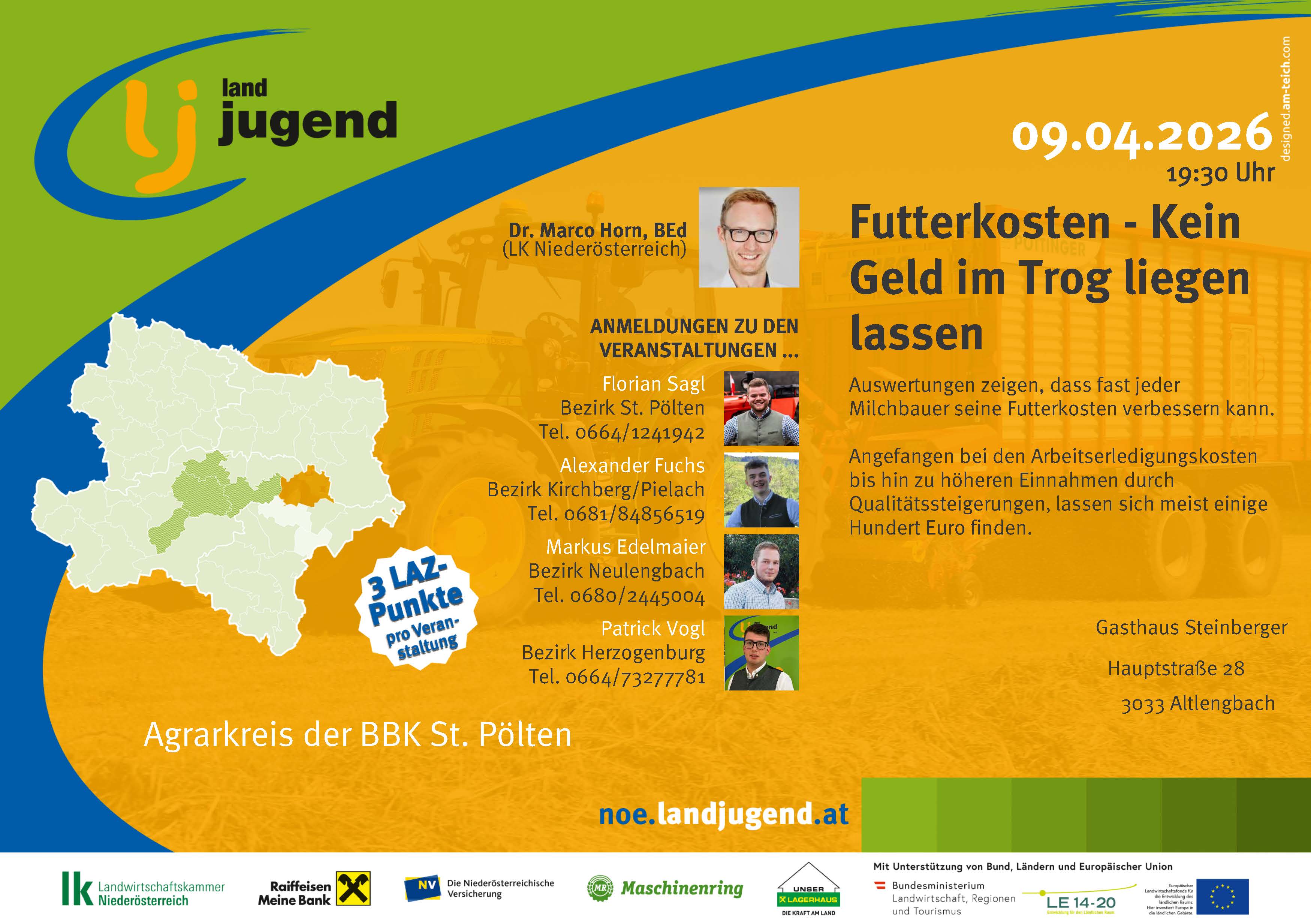 Agrarkreis der BBK St. Pölten - "Futterkosten"