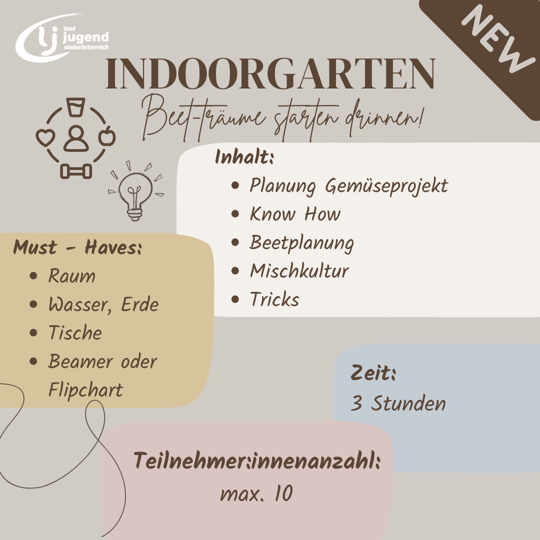 Indoorgartln: Beet-träume starten drinnen im Bezirk Kirchberg/Pielach Kopie