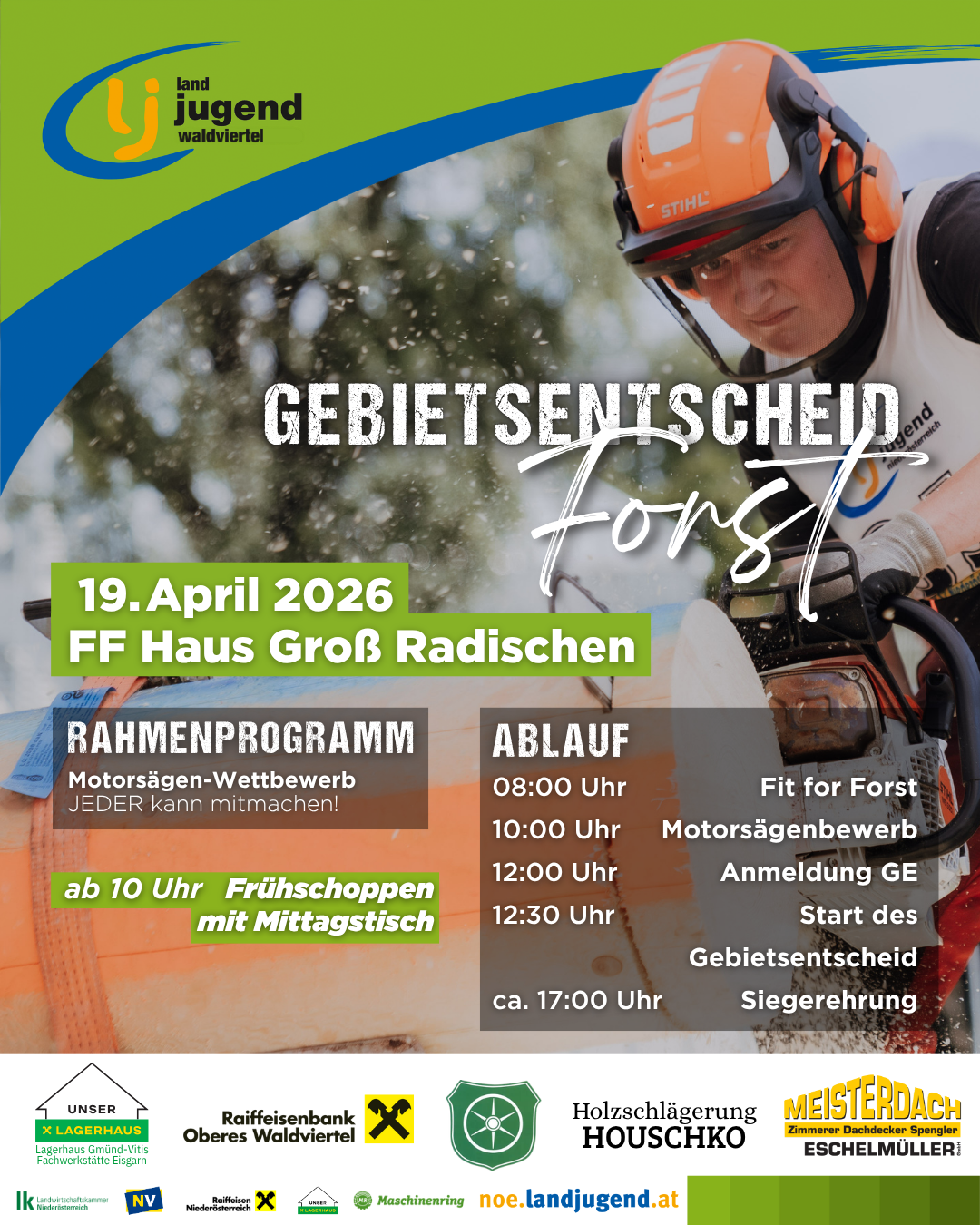 Gebietsentscheid Forst im Waldviertel