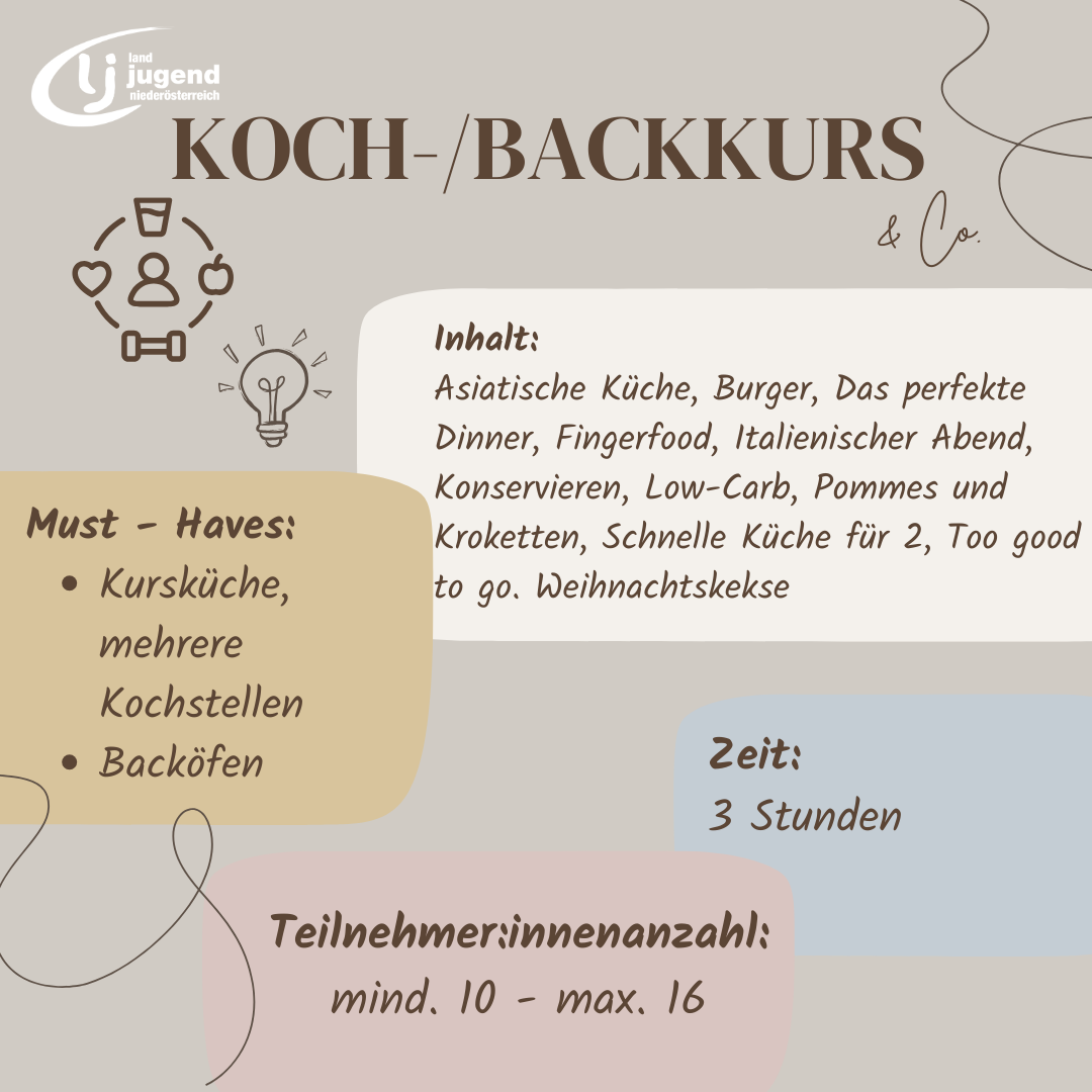 Kochkurs "Italienischer Abend" im Sprengel Hollabrunn