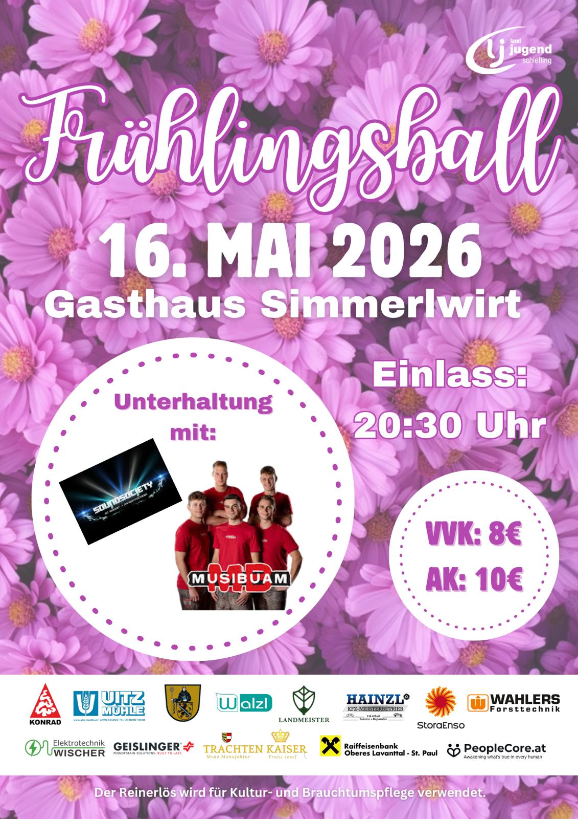 Schiefling/Lav.: Frühlingsball