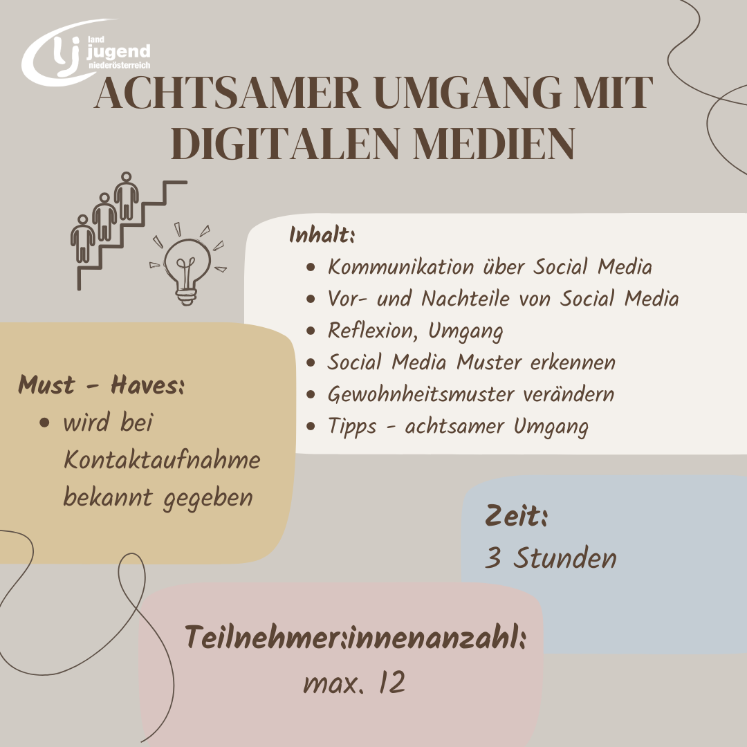 Achtsamer Umgang mit digitalen Medien im Bezirk Mautern