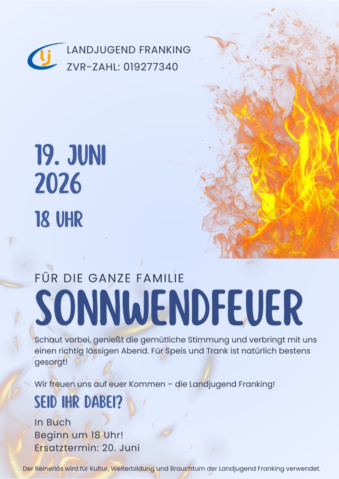 Sonnwendfeuer Franking