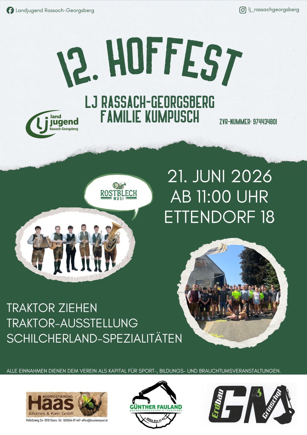 Hoffest der LJ Rassach-Georgsberg