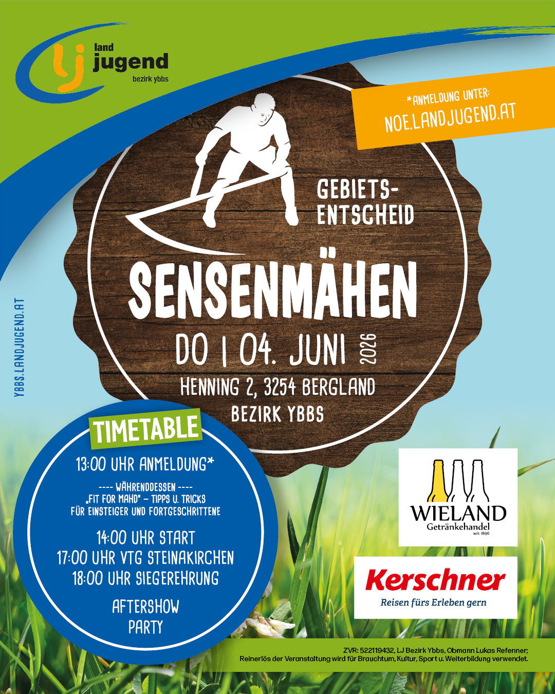 Gebietsentscheid Sensenmähen