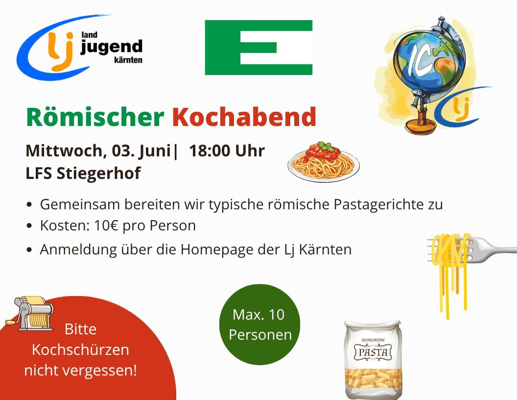 IC: Römischer Kochabend