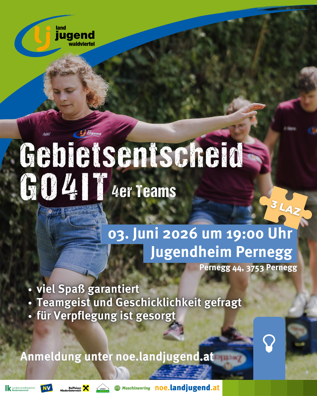Gebietsentscheid go4it im Waldviertel