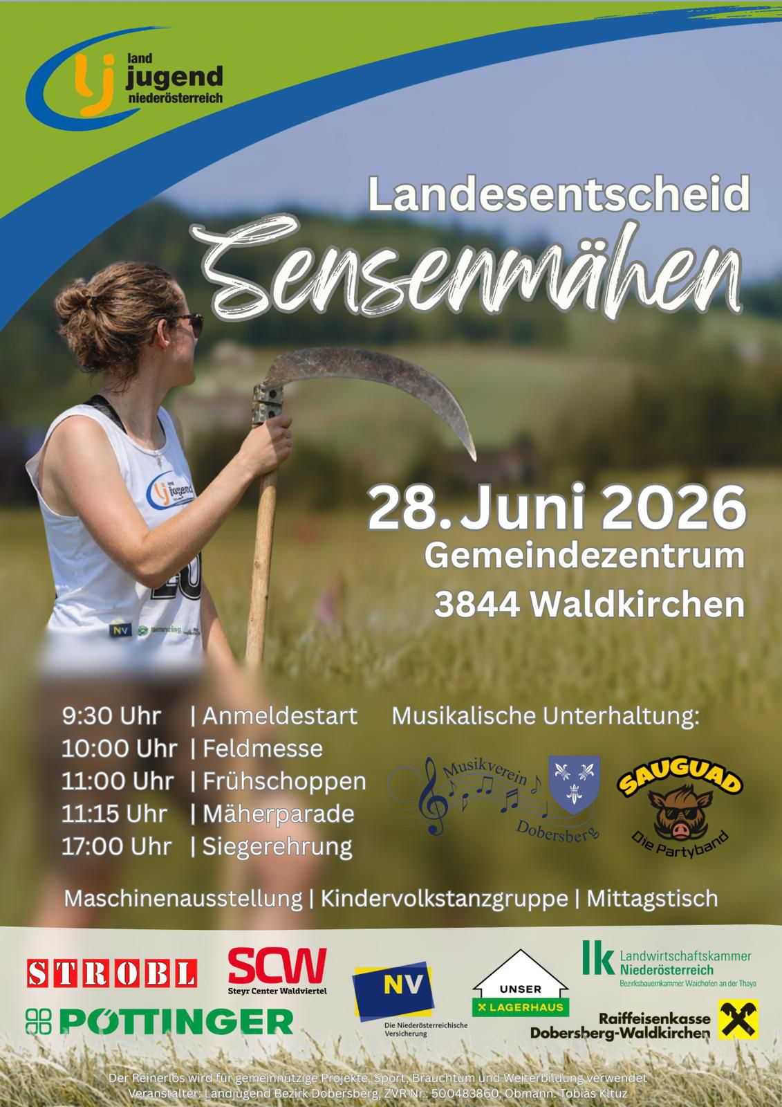 Landesentscheid Sensenmähen