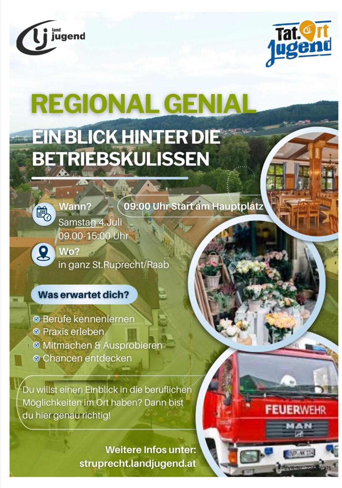 Regional Genial - ein Blick hinter die Betriebskulissen
