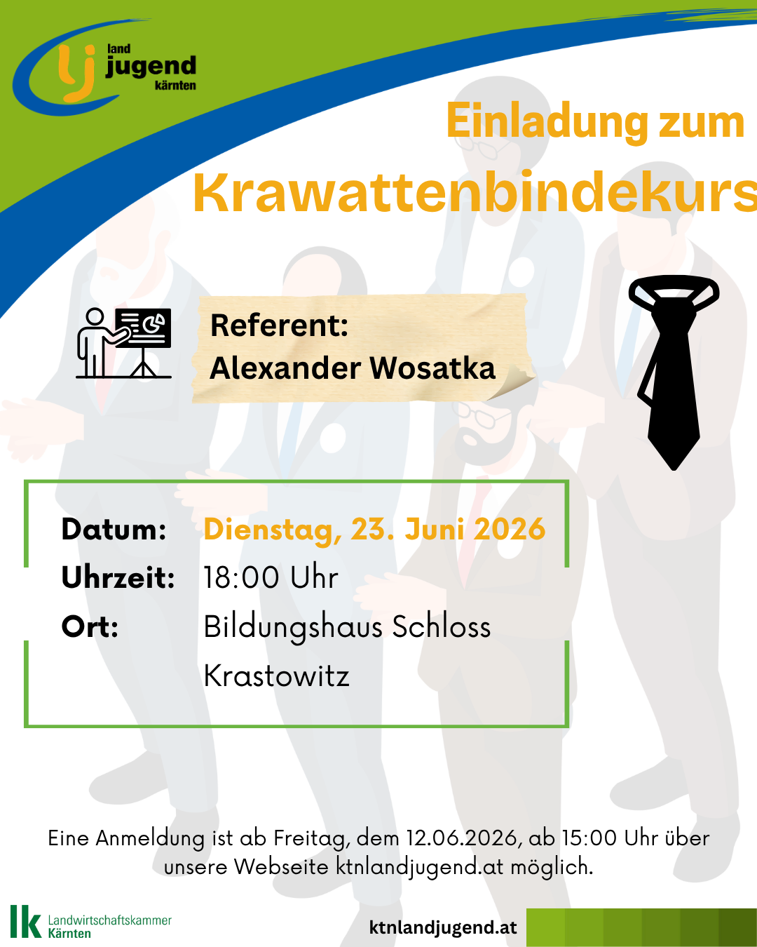 Krawattenbindekurs
