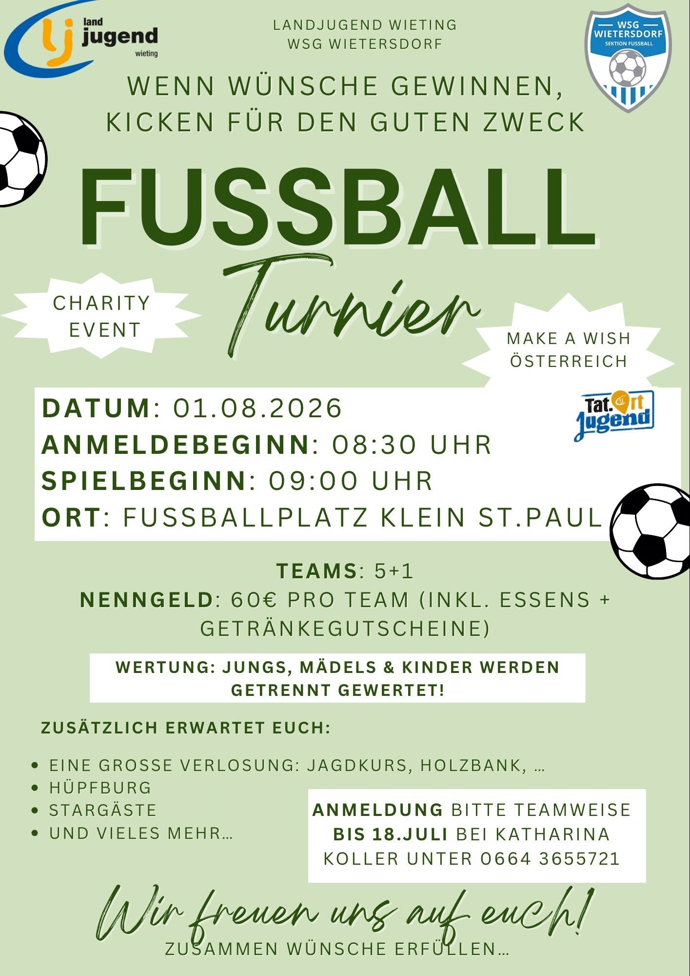 Wieting: Fußballturnier