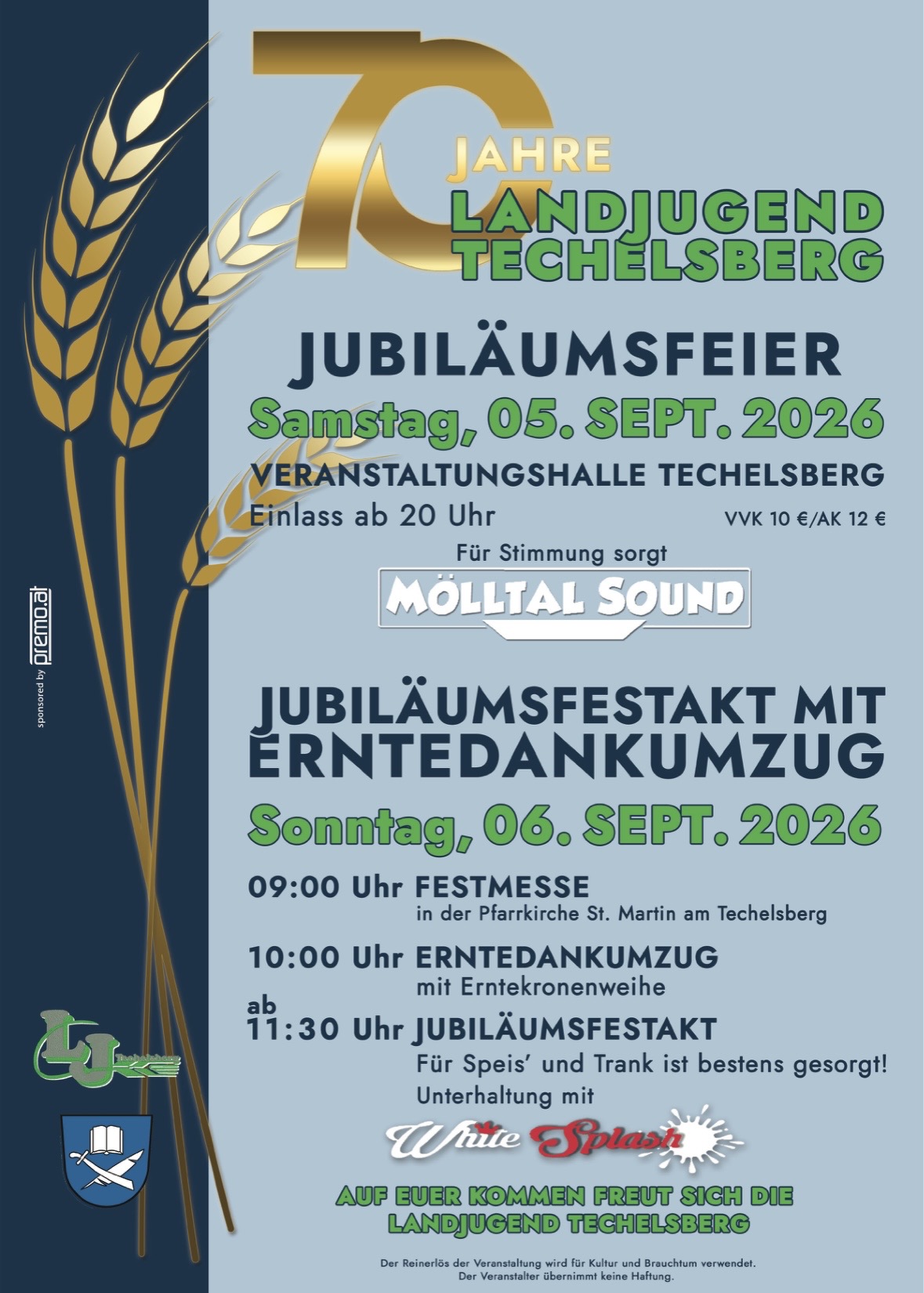 Techelsberg: 70-Jahr-Jubiläum