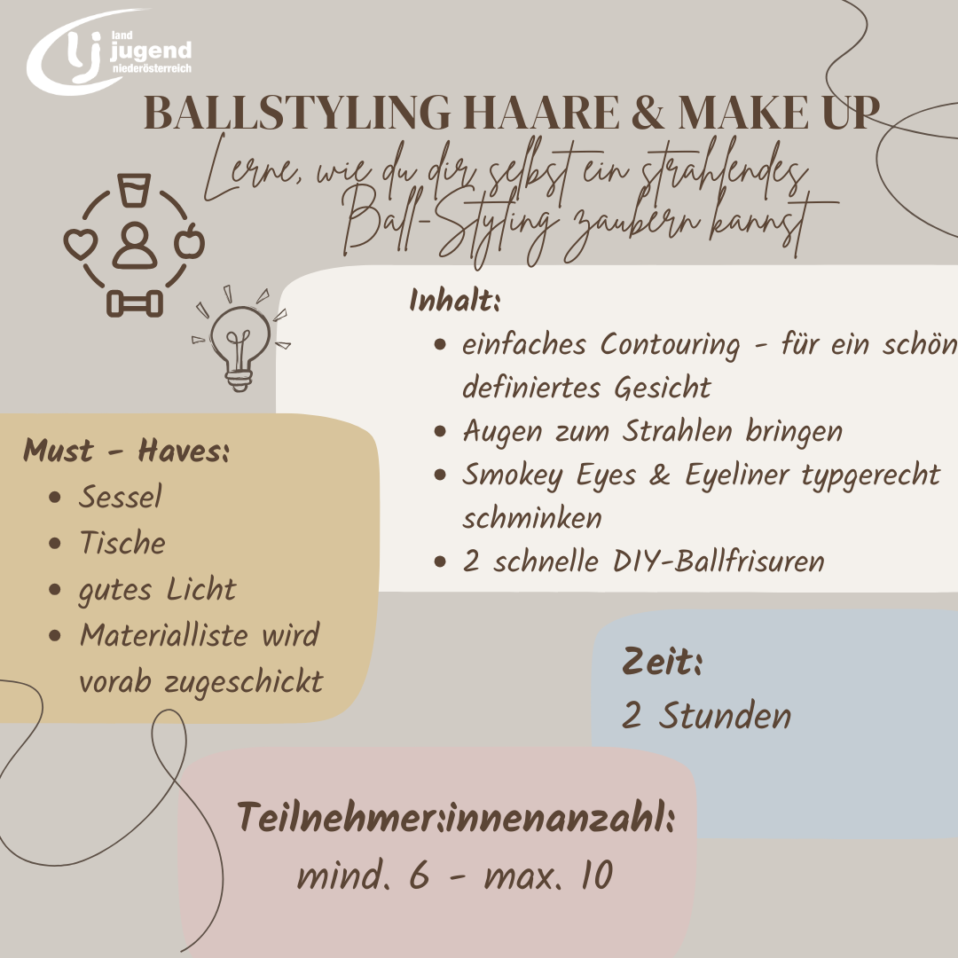 Ballstyling Haare & Make-Up im Bezirk Aspang