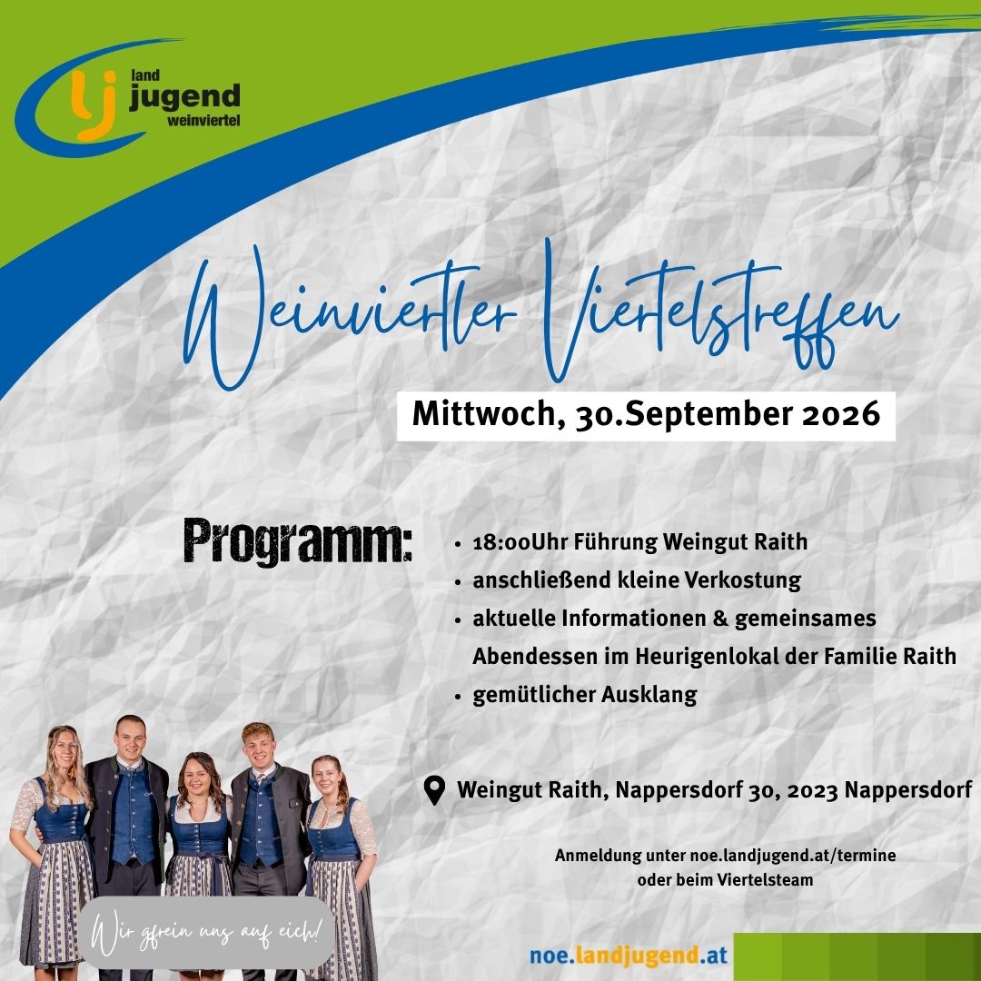 Viertelstreffen im Weinviertel