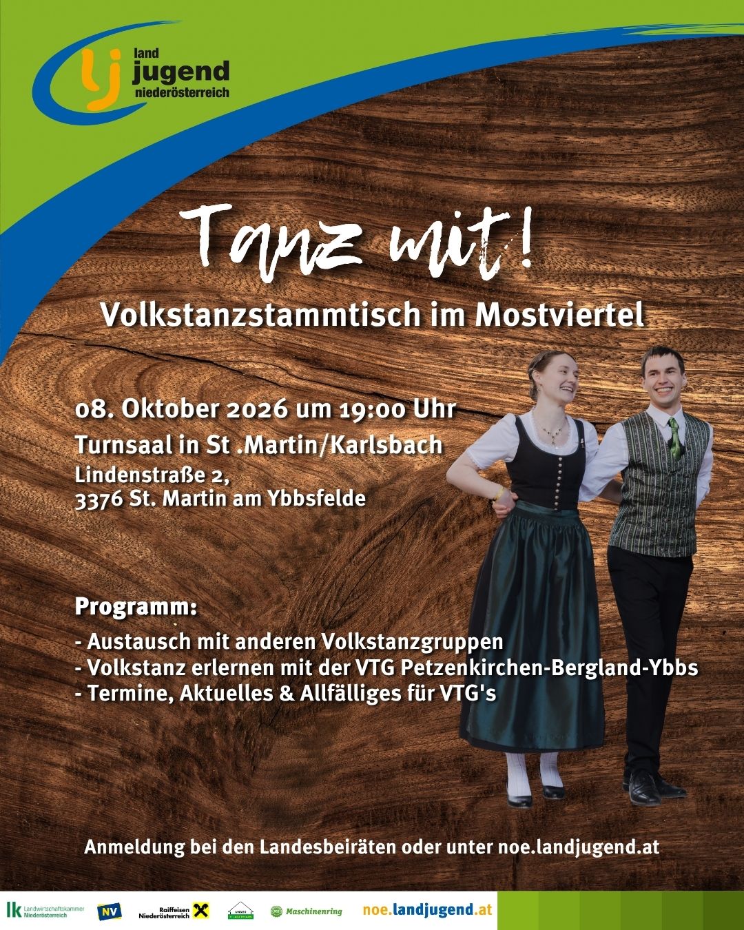 Volkstanzstammtisch in der Landjugend Mostviertel