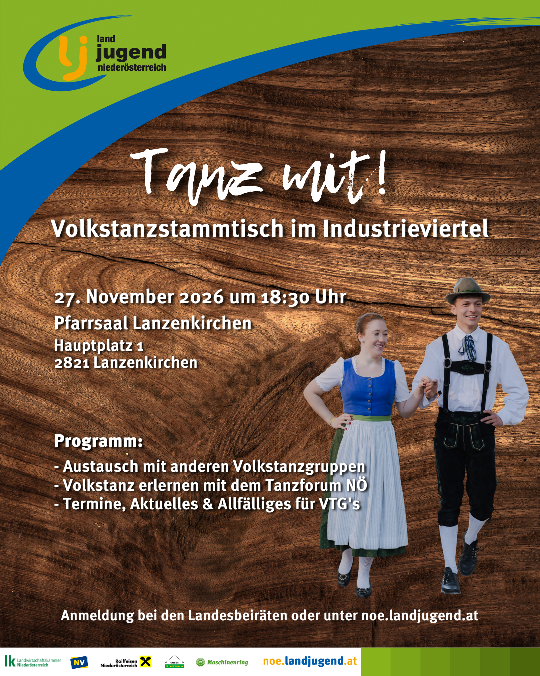 Volkstanzstammtisch in der Landjugend Industrievertel