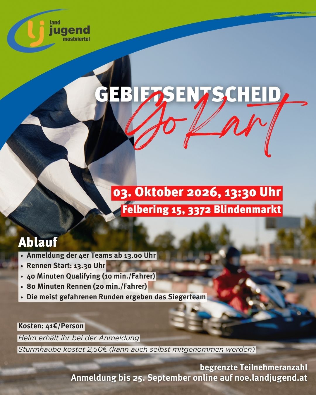 Gebietsentscheid GoKart im Mostviertel