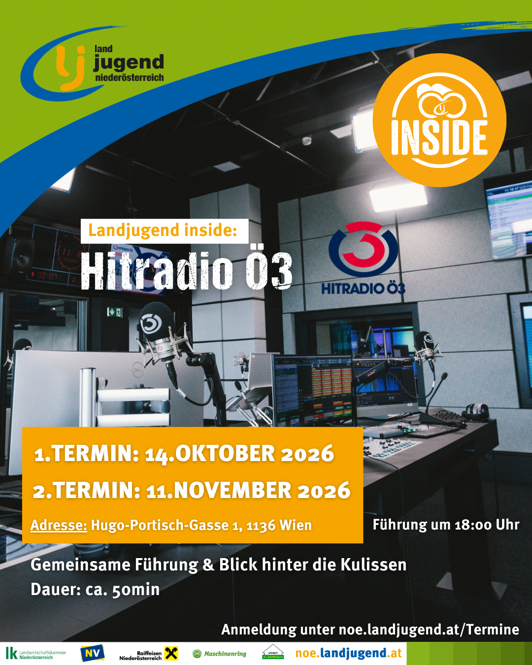 AUSGEBUCHT - Landjugend Inside - Ö3 Studio