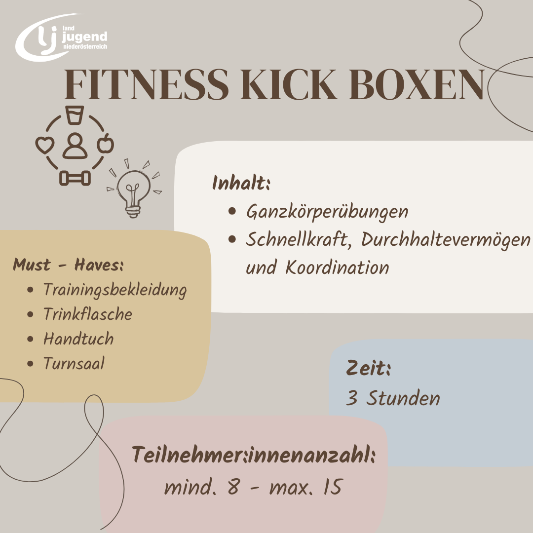 Fitness Kick Boxen in der Bildungsregion MOV Mitte