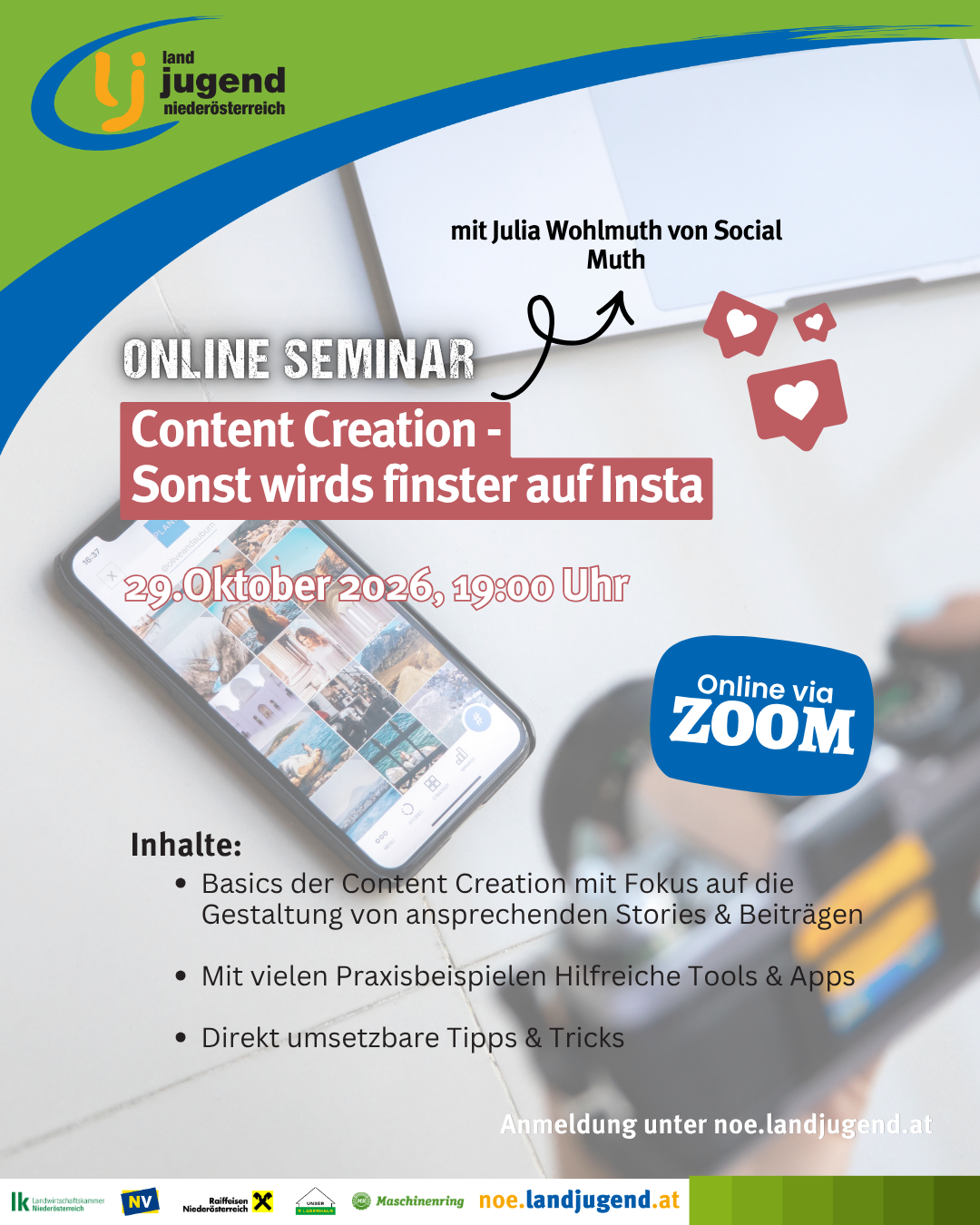 Content Creation im Weinviertel