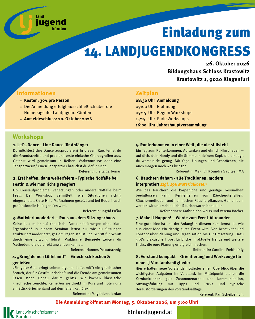 14. Landjugendkongress